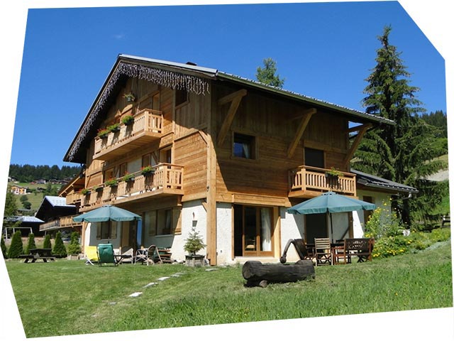 le chalet en été