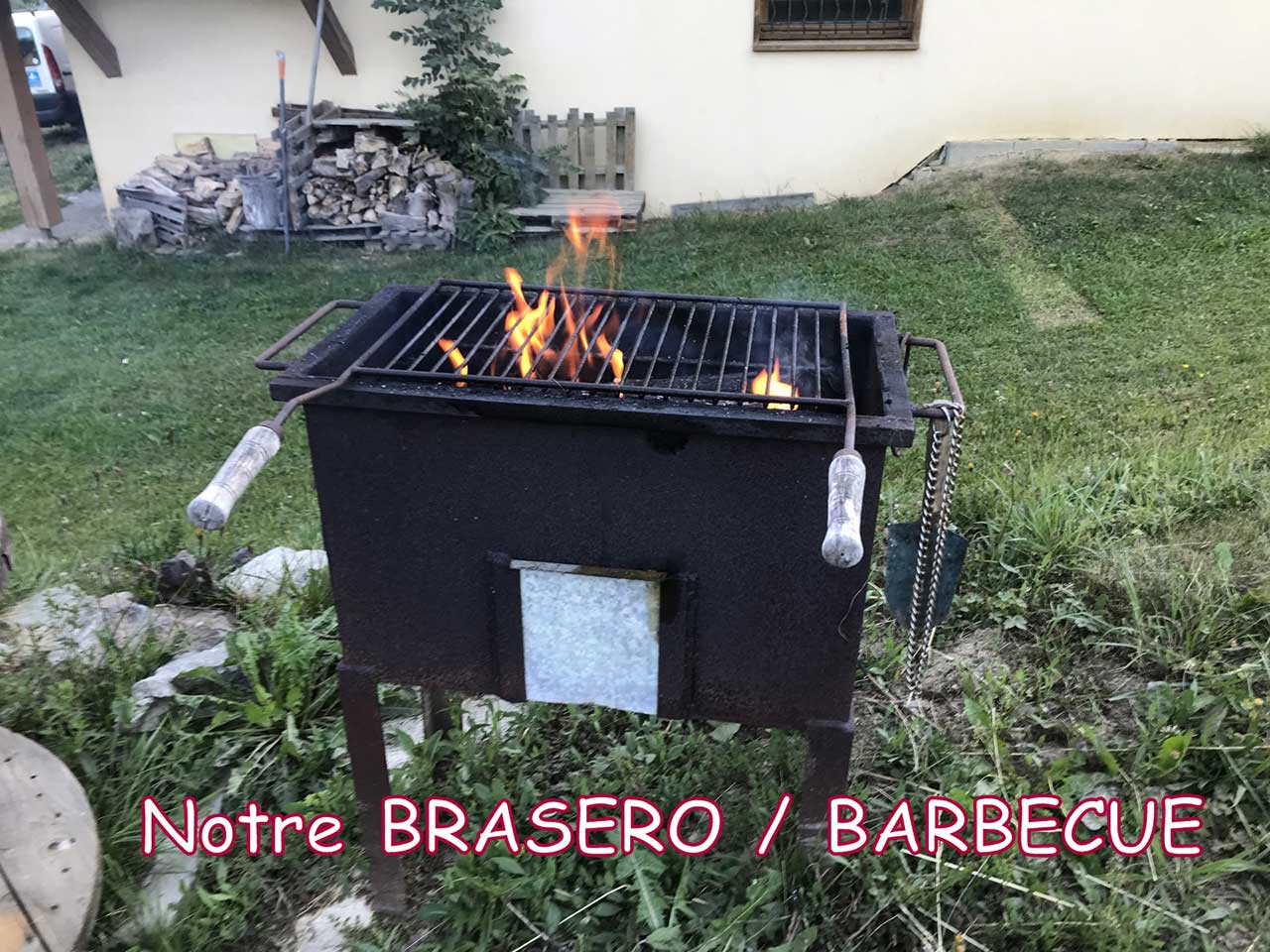 Le brasero / barbecue / barbecue